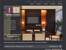 Tablet Screenshot of insabelladesign.com